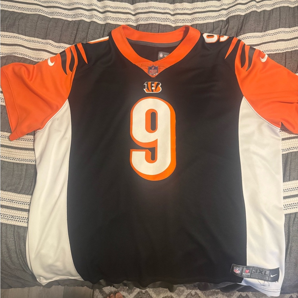 Nike NFL On Field Jersey Black Orange
